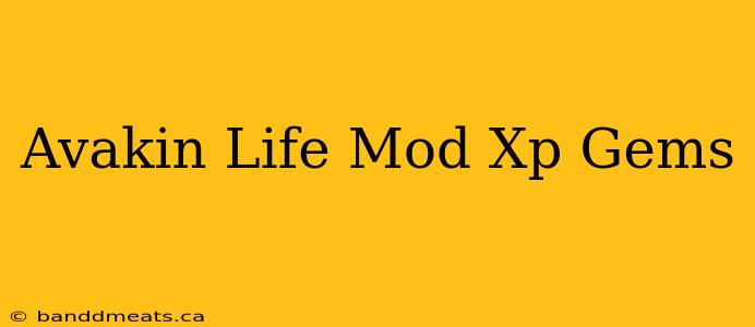 Avakin Life Mod Xp Gems