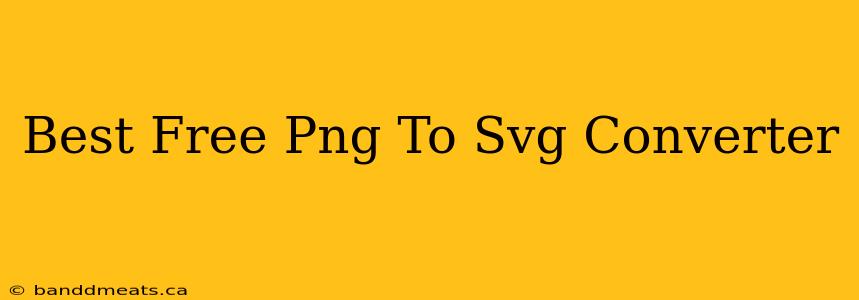 Best Free Png To Svg Converter