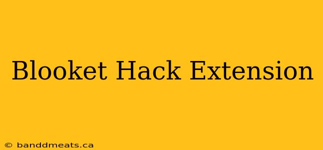 Blooket Hack Extension