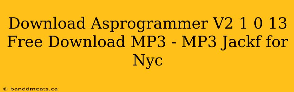 Download Asprogrammer V2 1 0 13 Free Download MP3 - MP3 Jackf for Nyc