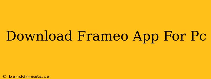 Download Frameo App For Pc