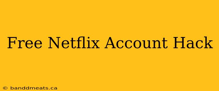 Free Netflix Account Hack