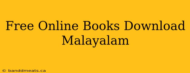 Free Online Books Download Malayalam