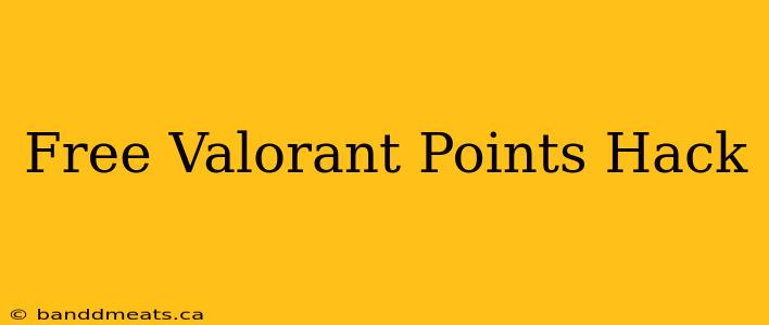 Free Valorant Points Hack