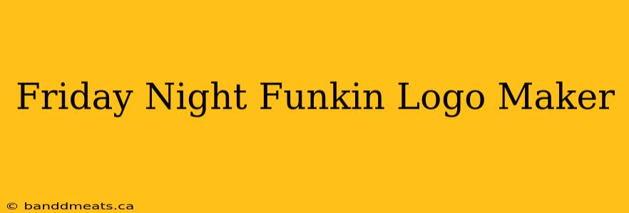 Friday Night Funkin Logo Maker