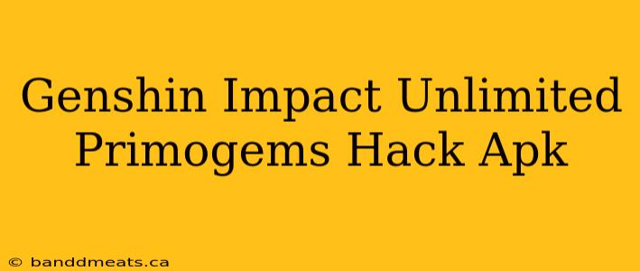 Genshin Impact Unlimited Primogems Hack Apk