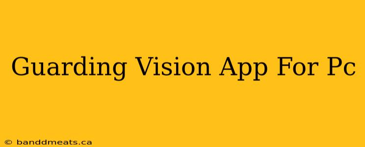 Guarding Vision App For Pc