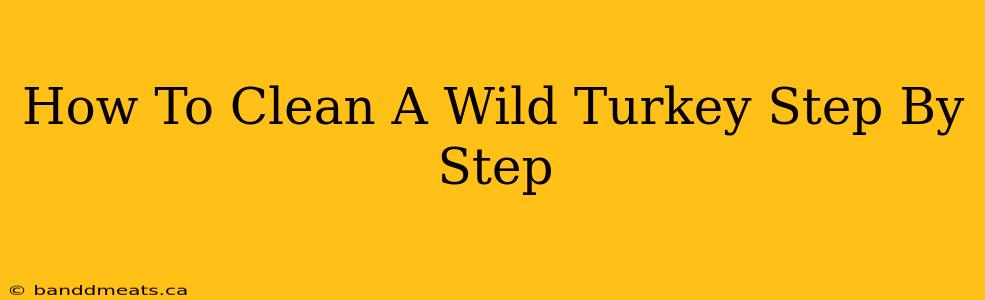 How To Clean A Wild Turkey Step By Step