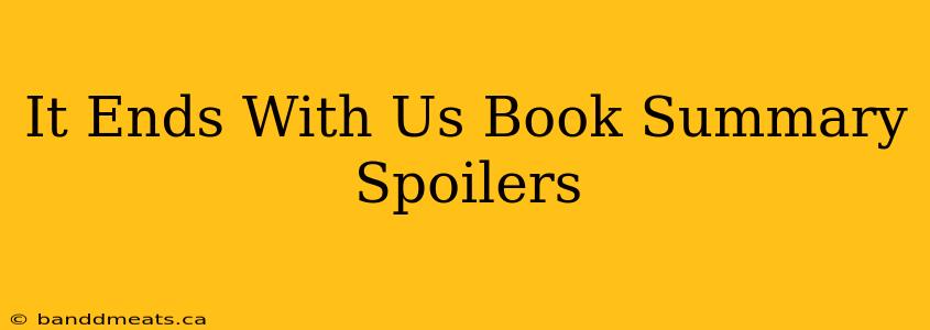 It Ends With Us Book Summary Spoilers