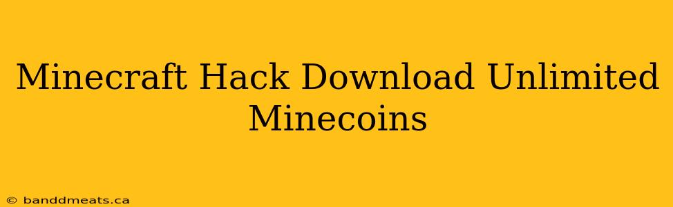 Minecraft Hack Download Unlimited Minecoins