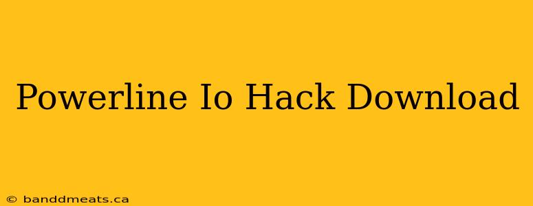 Powerline Io Hack Download