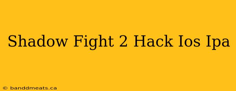 Shadow Fight 2 Hack Ios Ipa