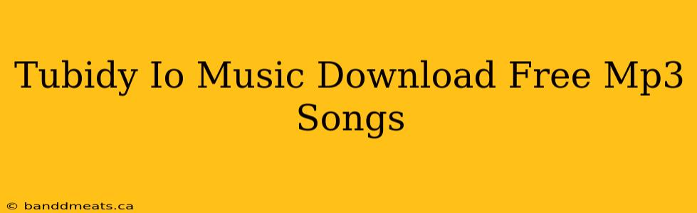 Tubidy Io Music Download Free Mp3 Songs