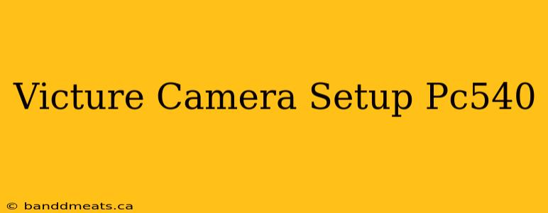 Victure Camera Setup Pc540